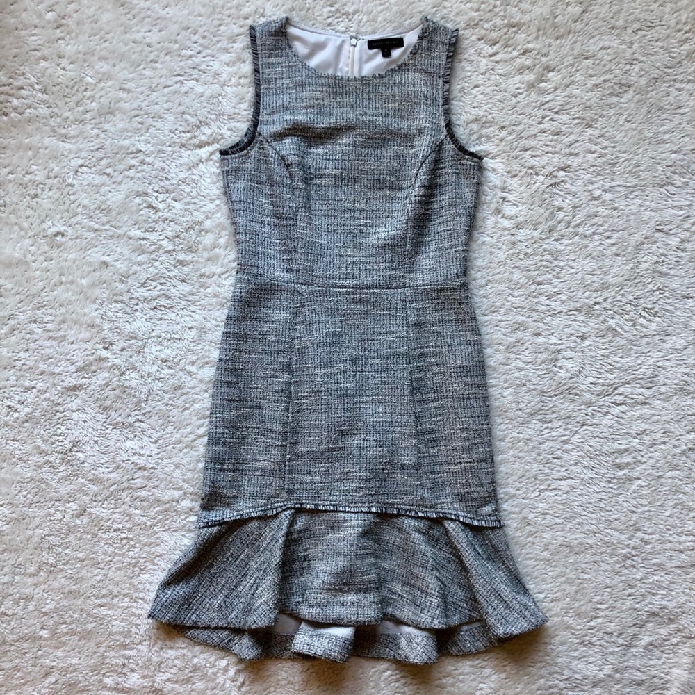 Banana Republic B/W Sleeveless Twill Dress Size 6T